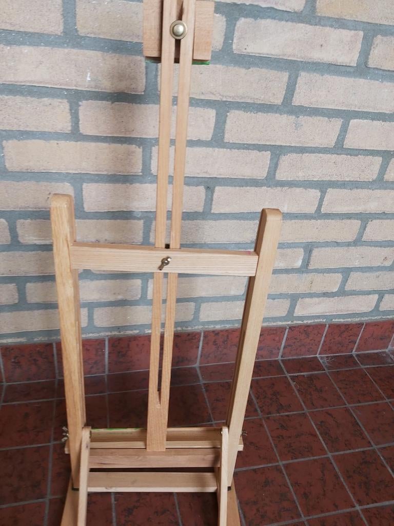 Wooden Painting Easel, Hobby en Vrije tijd, Schilderen, Nieuw, Schilderen op nummer, Ophalen of Verzenden