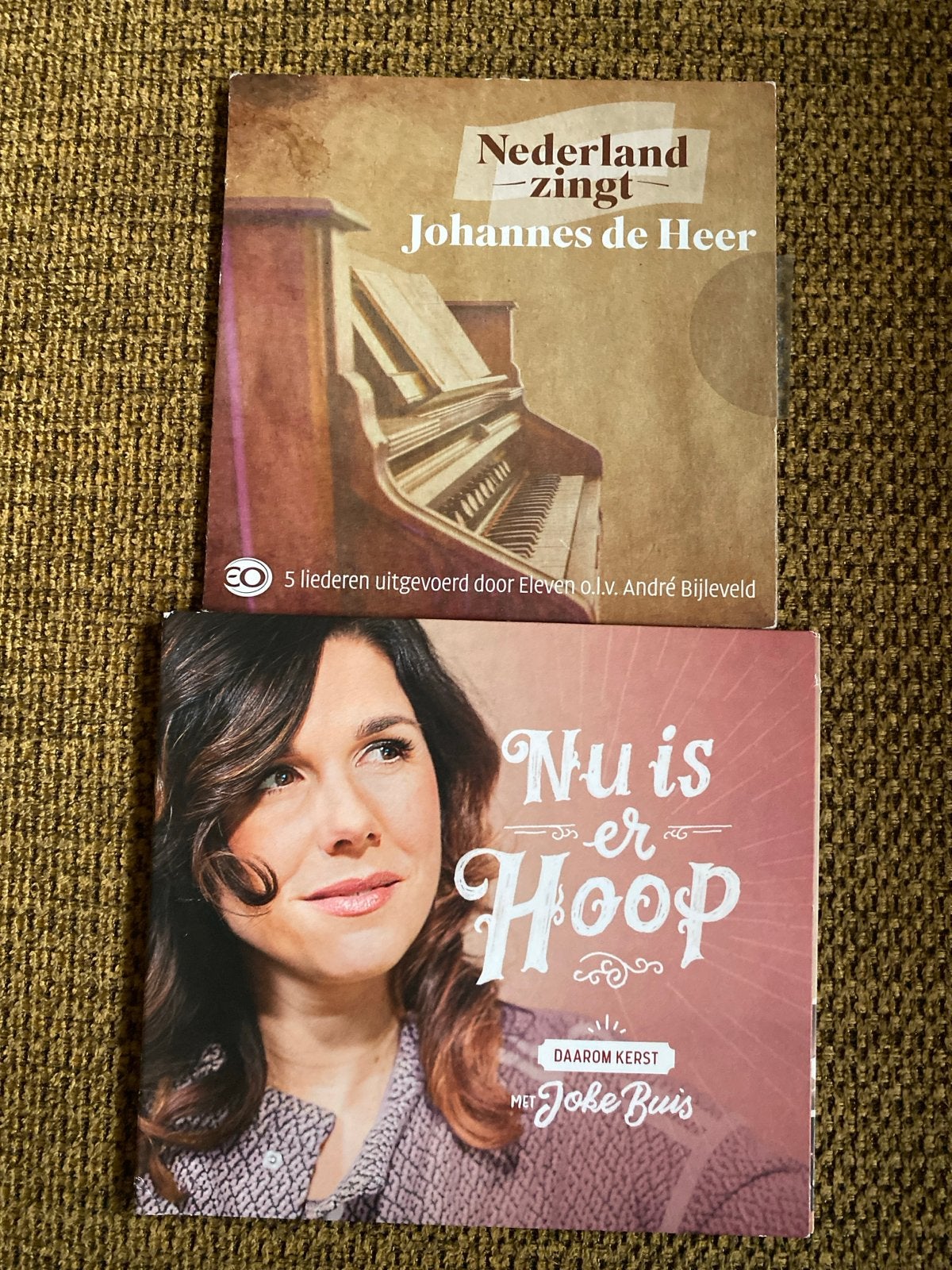 CD's: Nederland Zingt Johannes de Heer & Nu is er Hoop, Cd's en Dvd's, Ophalen of Verzenden, Zo goed als nieuw, Gospel, Album