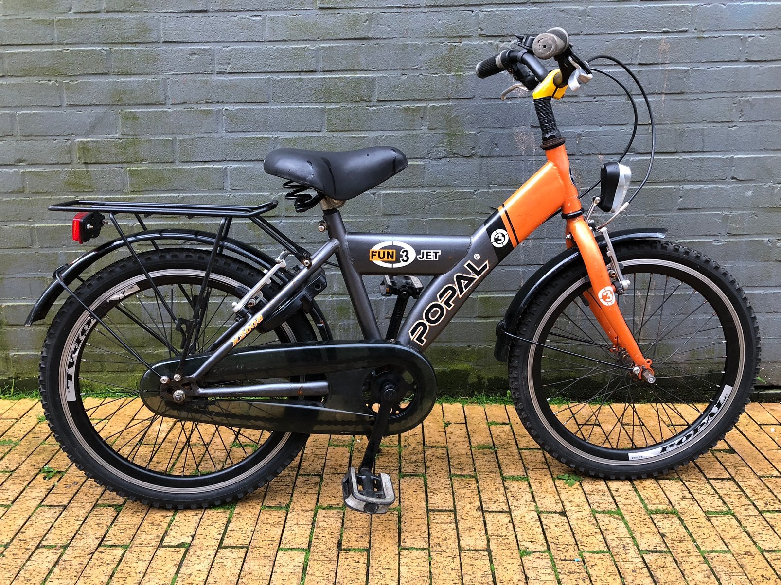 Popal jongensfiets crossfiets 20 inch (rijklaar!), Fietsen en Brommers, Fietsen | Jongens, Ophalen, Terugtraprem, Gebruikt, Handrem