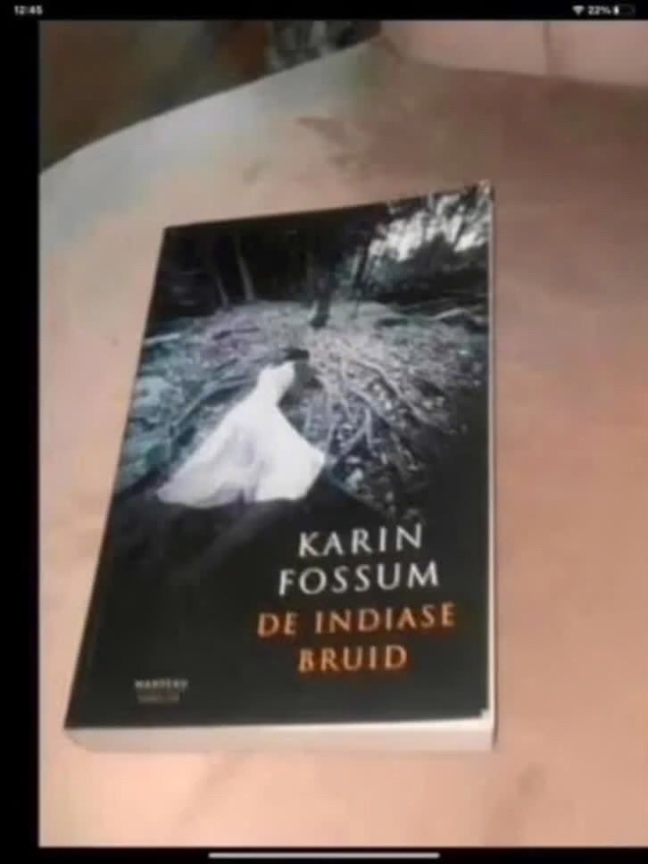 Karin Fossum - De Indiase Bruid (Thriller), Scandinavië, Ophalen of Verzenden, Zo goed als nieuw, Karin Fossum