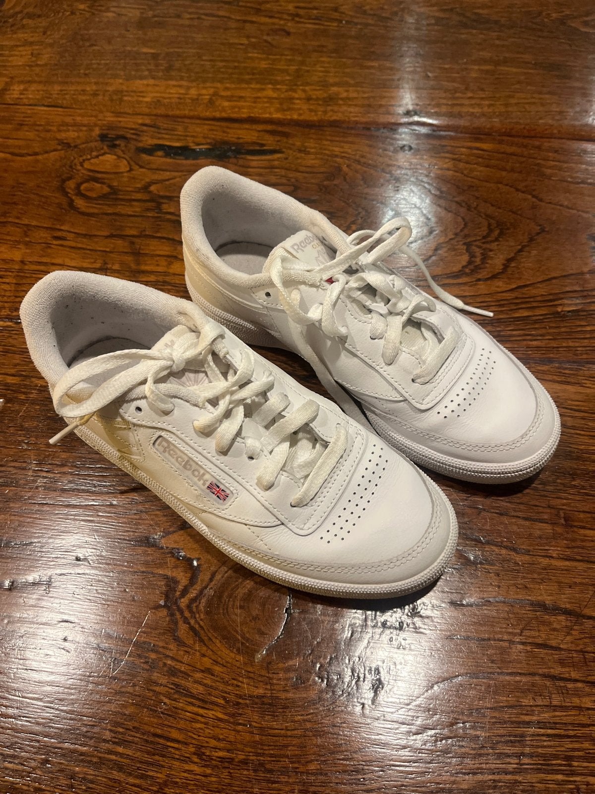 Reebok Club C 85 Vintage Sneakers - Maat 37.5, Kleding | Dames, Ophalen, Gedragen, Wit, Sneakers of Gympen