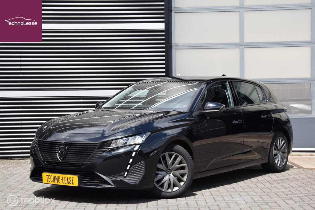Peugeot 308 1.2 PureTech Active Pack Business Distributierie, Auto's, Gebruikt, Euro 6, 1199 cc, Zwart