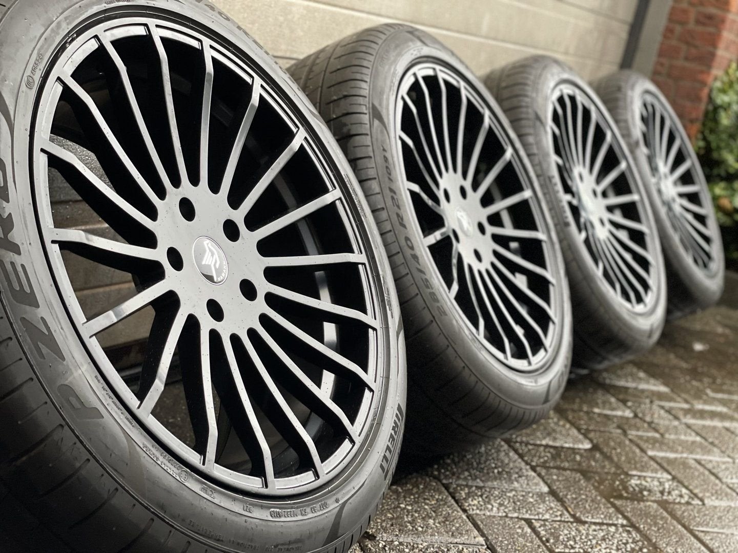 21 " Hamann Mercedes G klasse G500 G63 G55 W461 W463 velgen, -, 285 mm, -, Banden en Velgen