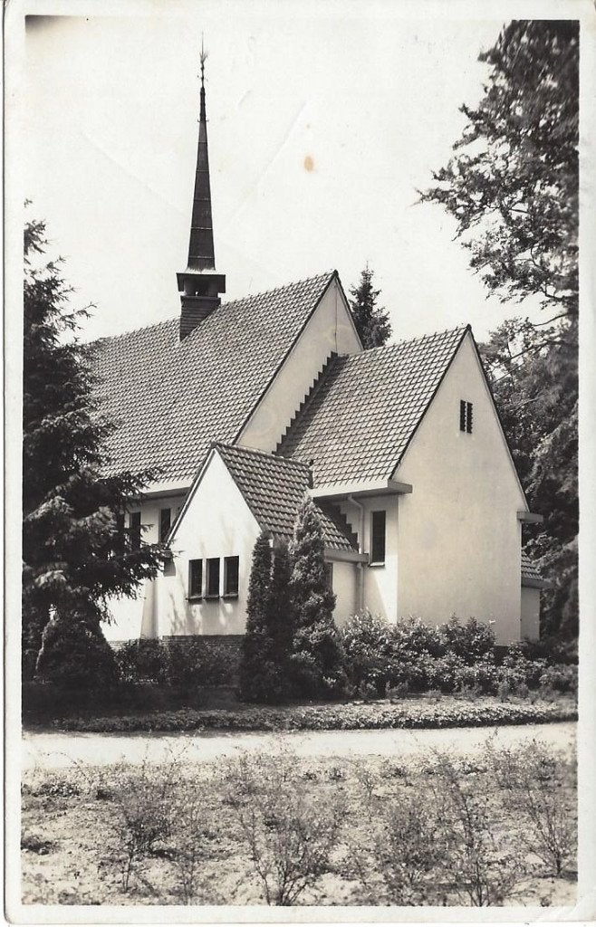 Renkum (Gld.) Oranje Nassau's Oord, Kapel, gelopen 1946, Ophalen of Verzenden, 1940 tot 1960, Gelopen, Gelderland