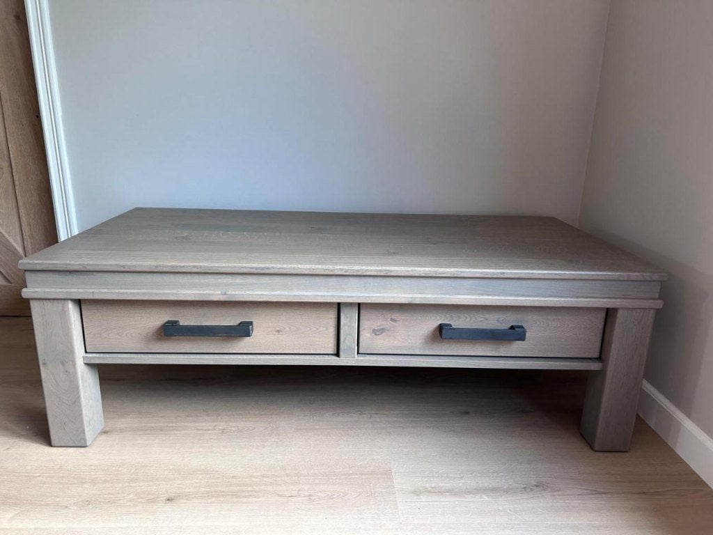 salontafel, Huis en Inrichting, Gebruikt, 100 tot 150 cm, Rechthoekig, 50 tot 100 cm