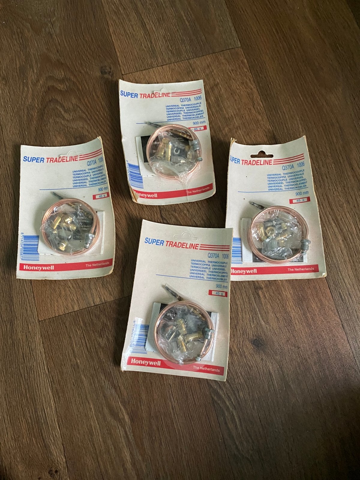 4 honeywell q370a 1006 universele  waakvlambrander, Ophalen of Verzenden, Nieuw