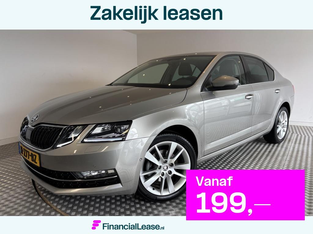 Skoda Octavia 1.0 TSi Grt. Style Business, Lederen bekleding, Voorwielaandrijving, Stof, Gebruikt, Origineel Nederlands