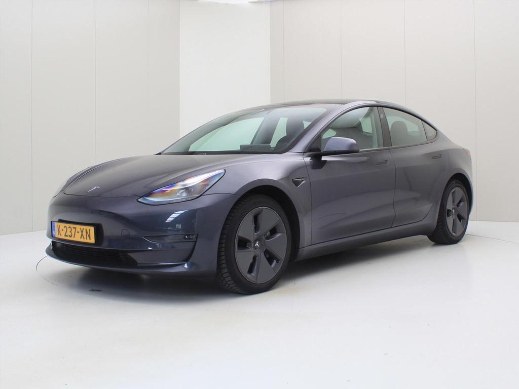 Tesla Model 3 Long-Range AWD 351pk 75 kWh FACELIFT [ WARMTEP, Auto's, Tesla, Automaat, Gebruikt, Zwart, Origineel Nederlands
