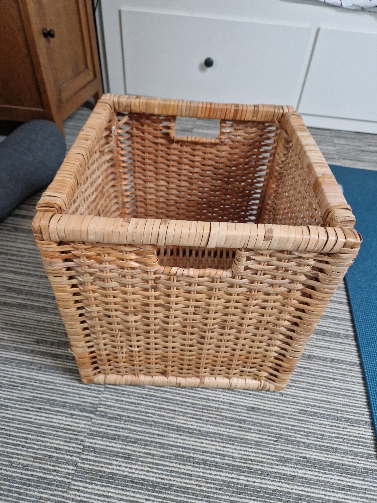 Rieten en plastic IKEA Kallax bakken, Ophalen, Overige materialen, Minder dan 50 cm, Gebruikt