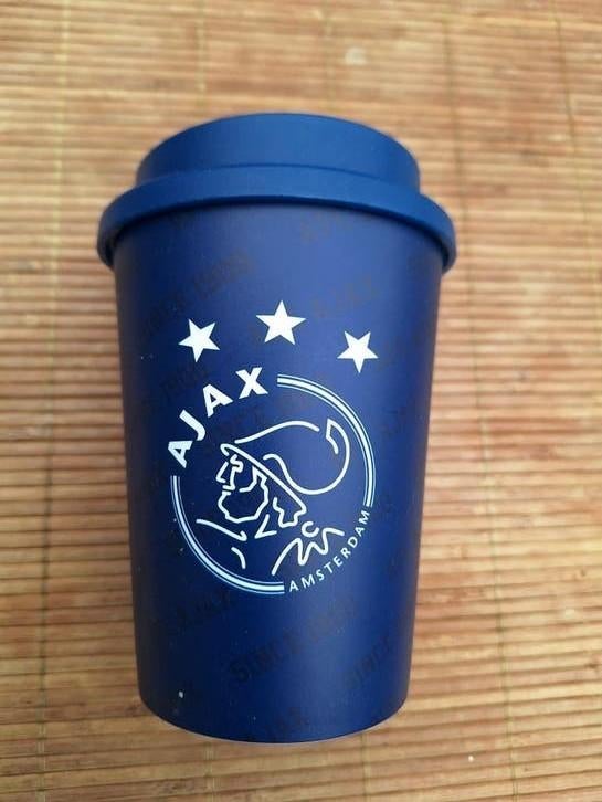 Ajax Thermobeker - Houd je drankje warm of koud!, Kunststof, Ophalen of Verzenden, Zo goed als nieuw, Overige merken