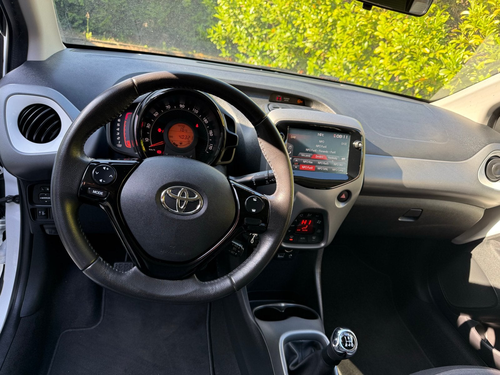 Toyota Aygo Airbag Set Compleet: Stuur, Dashboard, Gordel, Ophalen of Verzenden, Gebruikt, Toyota