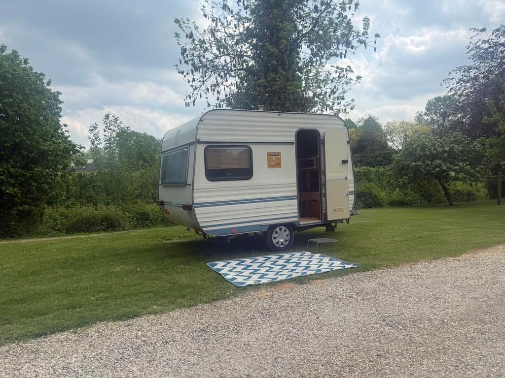 Caravan vintage oldtimer  knaus luxus 340, Caravans en Kamperen, Ophalen of Verzenden, Gebruikt
