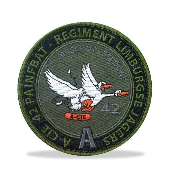 Defensie Patches, Verzamelen, Ophalen of Verzenden, Landmacht, Nederland, Embleem of Badge