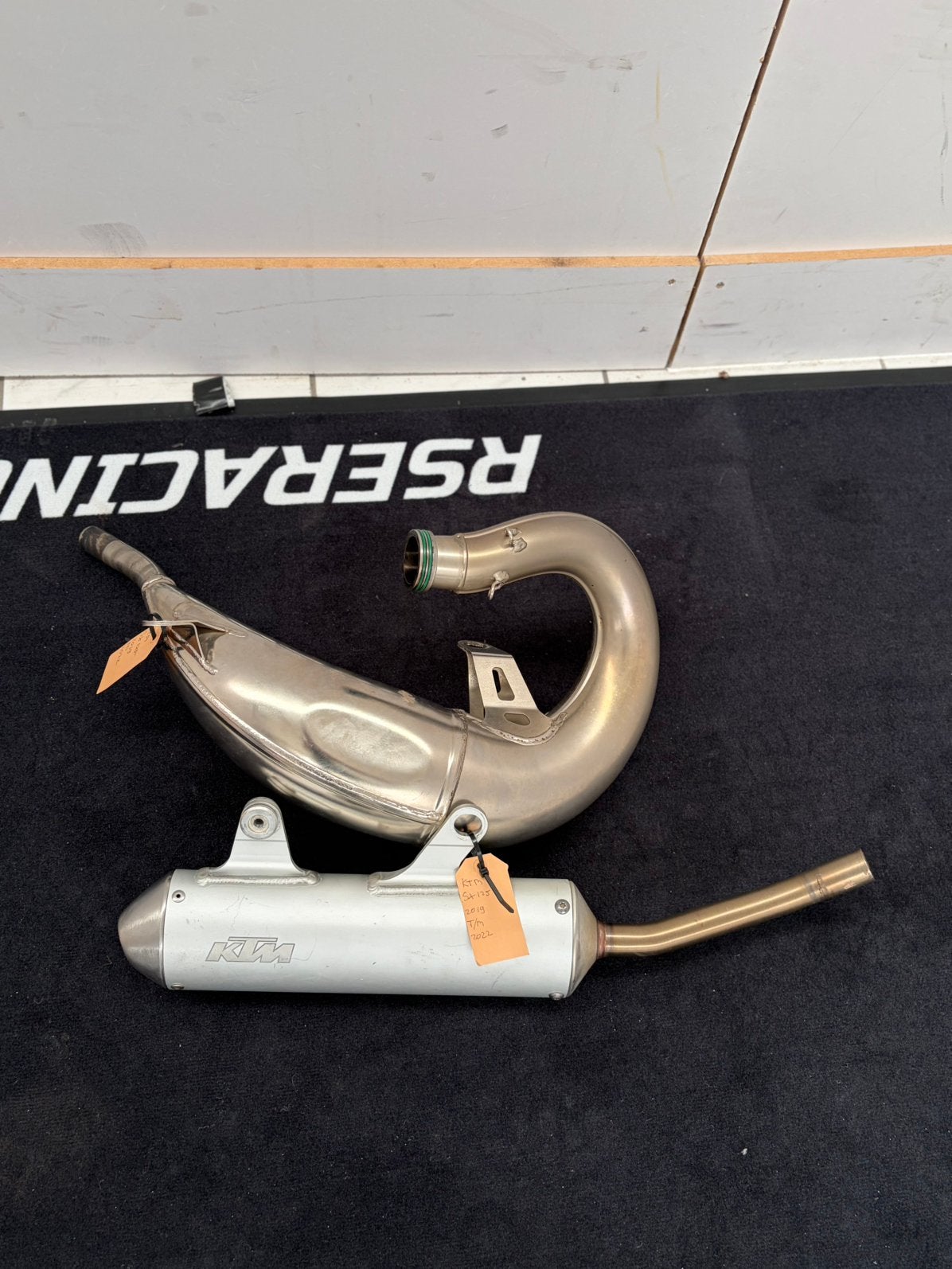 Ktm sx125 uitlaat systeem, Ophalen of Verzenden
