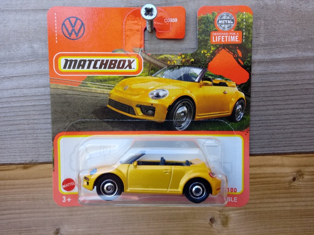Volkswagen Beetle Convertible '19 Matchbox, Ophalen, Nieuw, Auto
