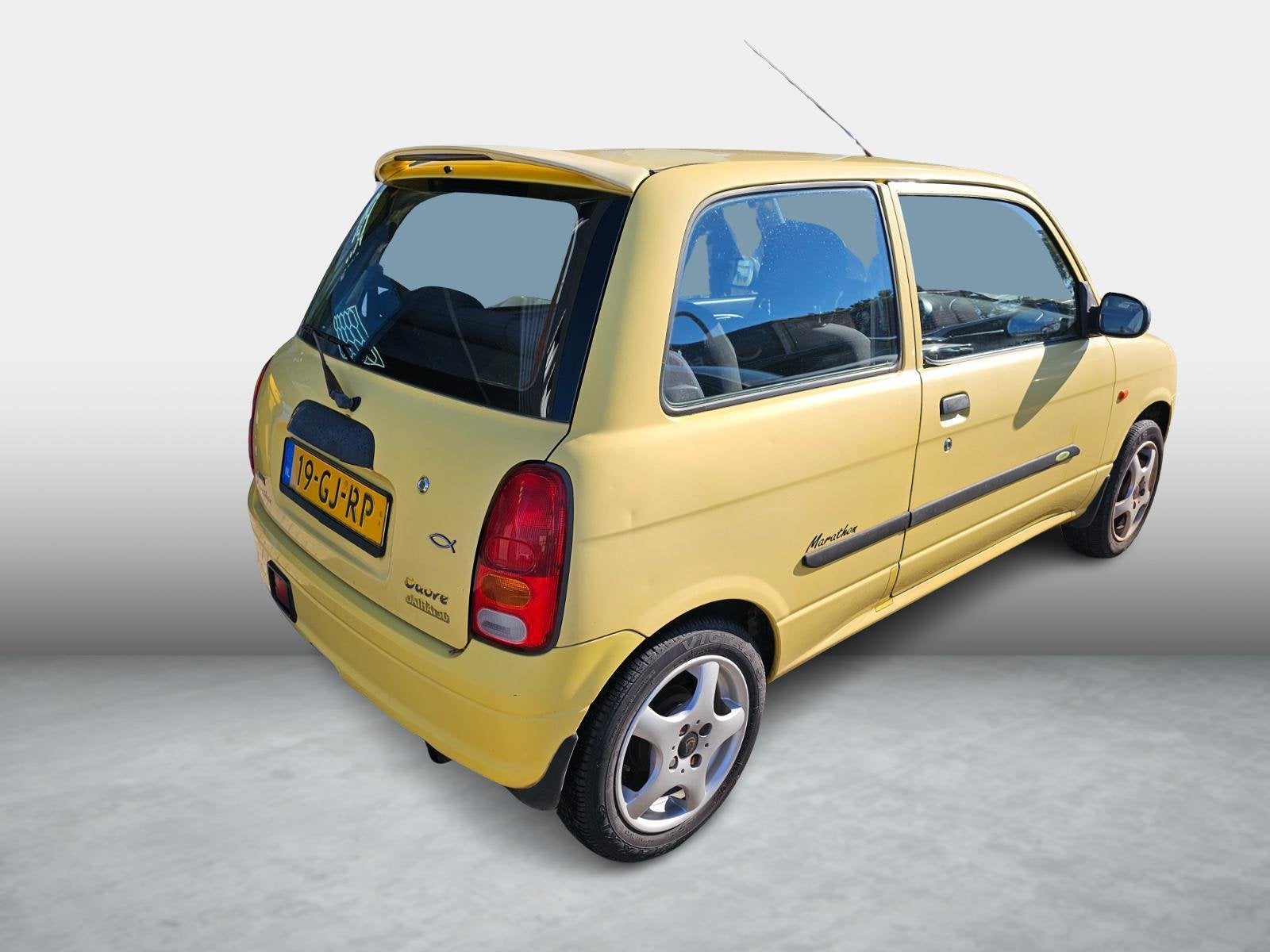 Daihatsu Cuore 1.0-12V XTi, Voorwielaandrijving, Stof, 18 €/maand, 4 stoelen