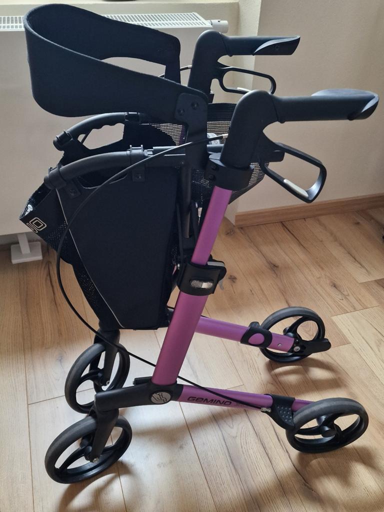 Rollator merk: Gemino 30M, Diversen, Ophalen, Lichtgewicht, Zo goed als nieuw