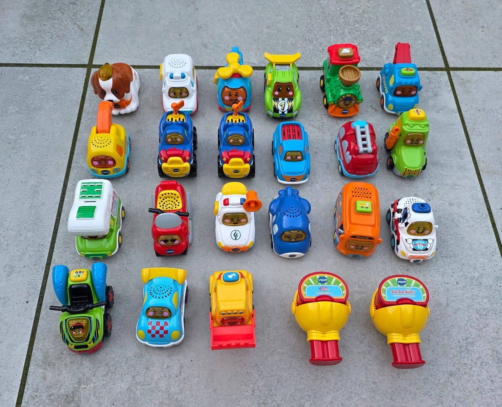 VTech Toet Toet Auto's Mega Set: 21 Voertuigen & Speelsets, Ophalen, Gebruikt