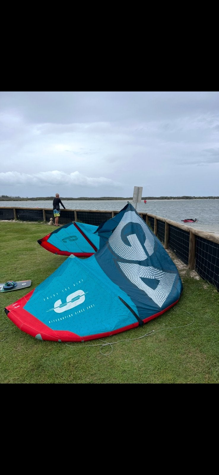 Gaastra IQ 9m² Kite + Bar, Watersport en Boten, Kitesurfen, Gebruikt, 9 m², Geen board, Ophalen of Verzenden