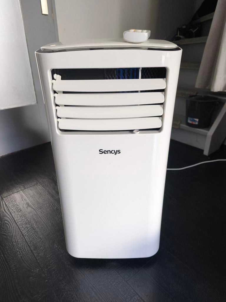 Sencys Mobiele Airco met Afstandsbediening, Witgoed en Apparatuur, Airco's, Ophalen, Minder dan 60 m³, 3 snelheden of meer, Zo goed als nieuw