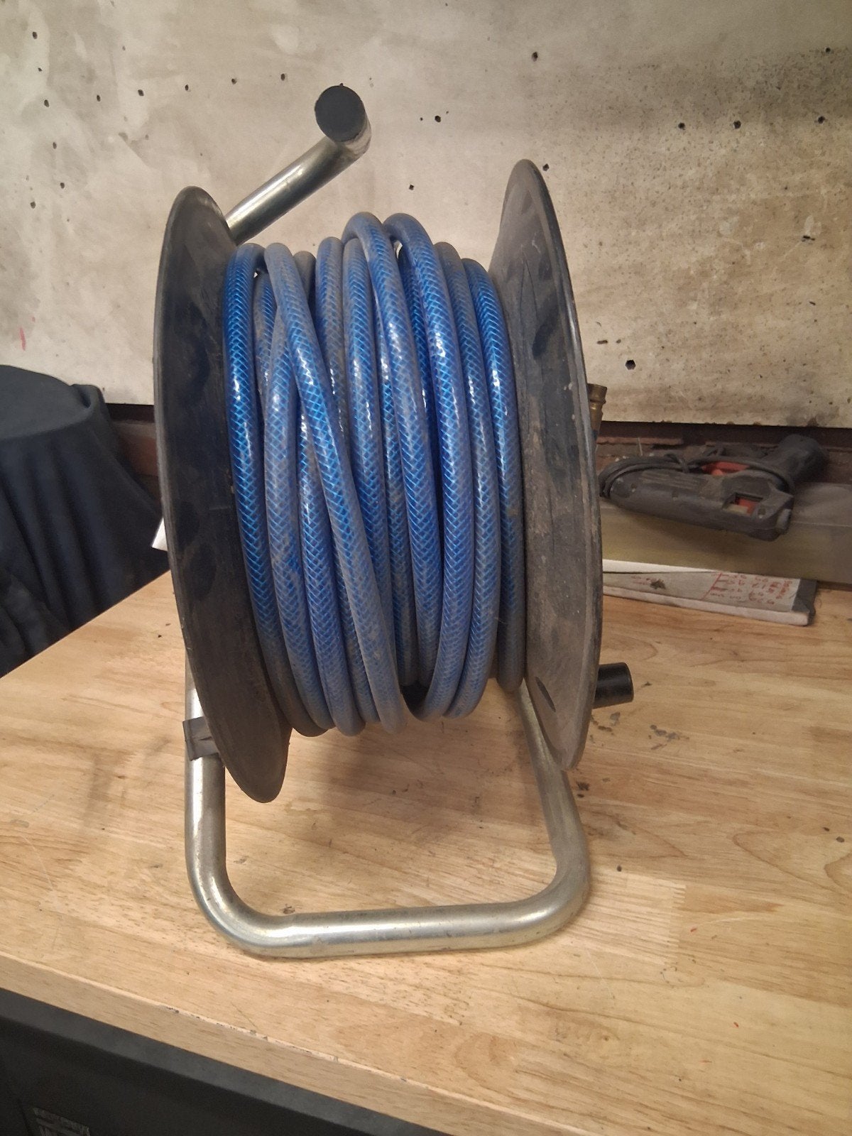 20 meter persluchtslang, 100 liter of meer, Ophalen, 10 bar of meer, Mobiel