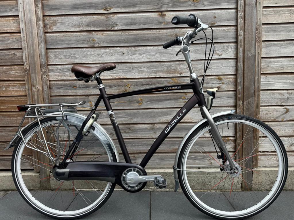 Nette heren Gazelle Chamonix 61cm, Ophalen, Versnellingen, Zo goed als nieuw, 61 tot 65 cm