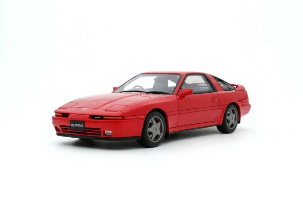 Toyota Supra MK3 Super Rood 1986 1/18 OTTO MOBILE R. OT1144, Verzenden, Nieuw, Auto, OttOMobile
