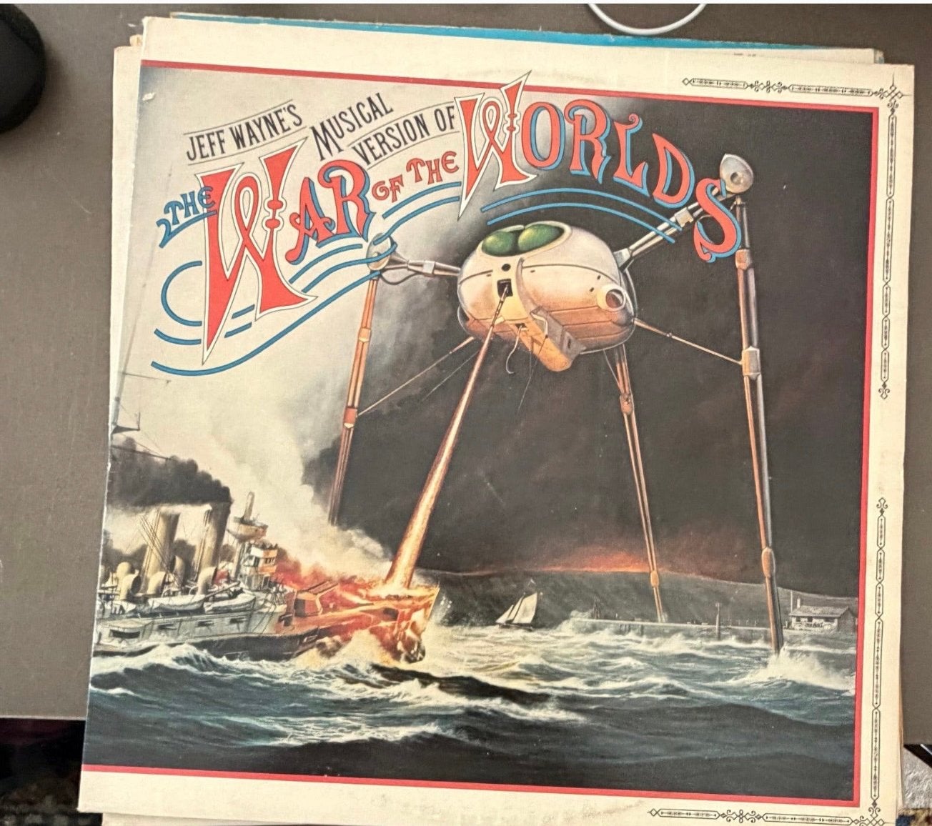 Jeff Wayne's Musical Version of The War of the Worlds LP, Ophalen of Verzenden, 12 inch, Dubbel-LP, Progressive Rock