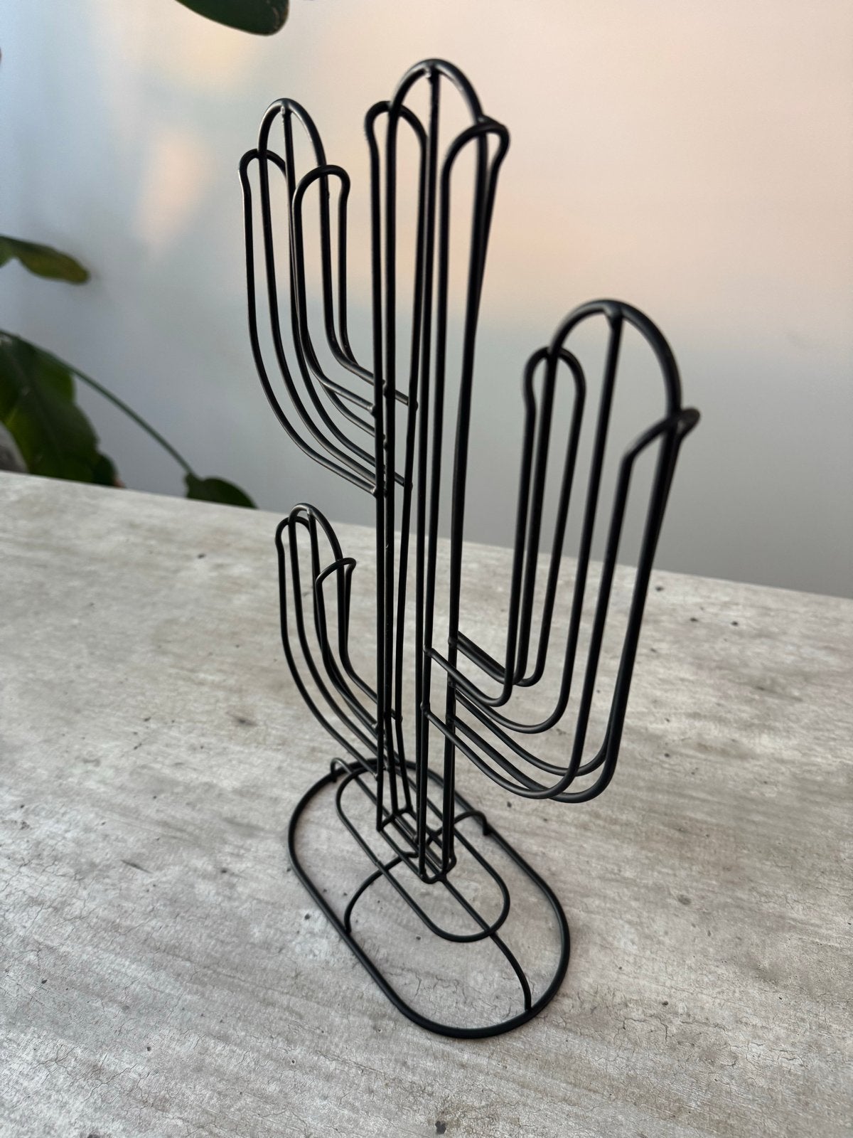 Nespresso cupjes houder - Cactus design, Overige typen, Ophalen of Verzenden, Zo goed als nieuw, Zwart