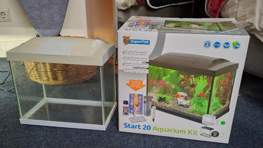 Superfish aquarium, Ophalen, Gebruikt, Leeg aquarium, Superfish