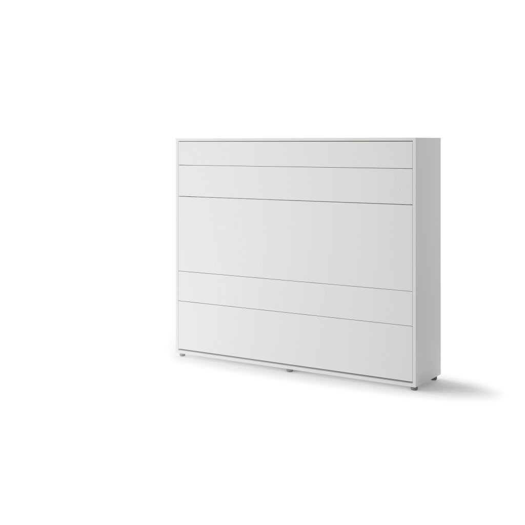 Concept opklapbed horizontaal - 160x200 - Wit, Niet ingevuld, Niet ingevuld, Niet ingevuld