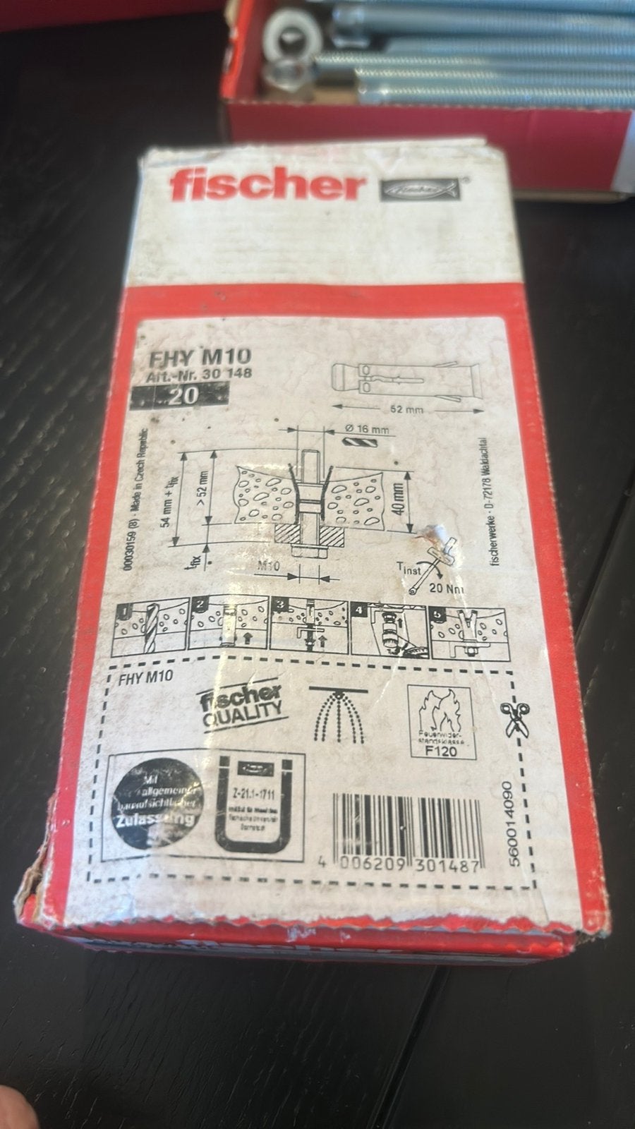 Hilti/fisscher, Verzenden, Nieuw