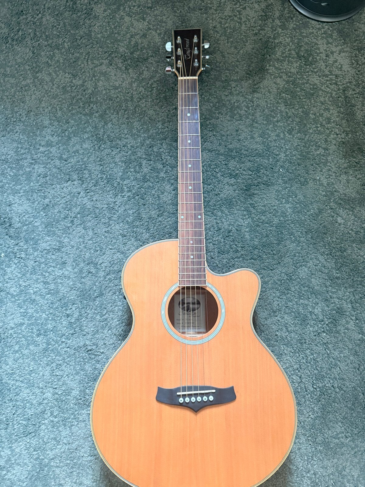 Tanglewood Evolution TSF CE N gitaar - Zo goed als nieuw, Ophalen, Zo goed als nieuw, Western- of Steelstringgitaar, Met (piezo-)element