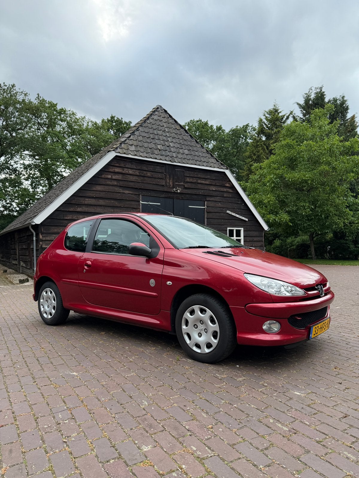 Peugeot 206 Génération 1.4 2008 Rood | Cruise Control, Voorwielaandrijving, Stof, 4 cilinders, Origineel Nederlands