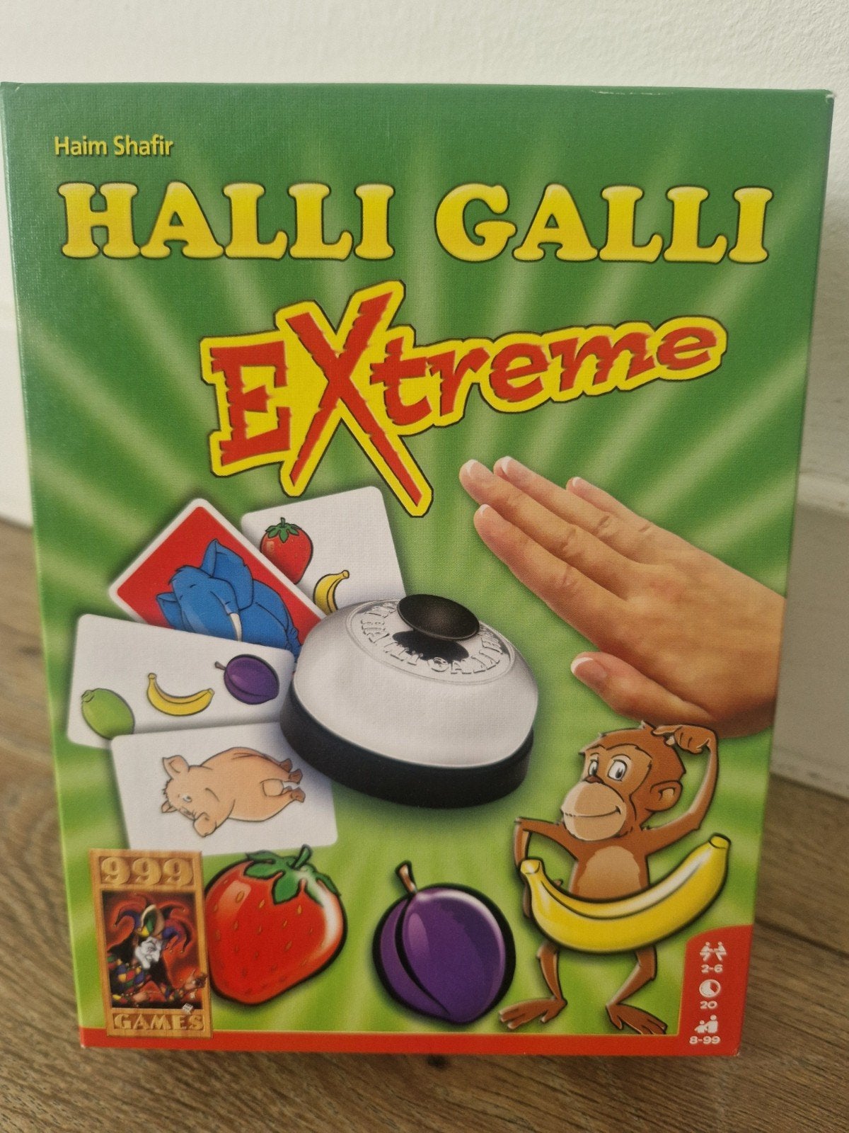 Halli Galli Extreme | Gezelschapsspel, Vijf spelers of meer, Ophalen, Zo goed als nieuw, 999 Games