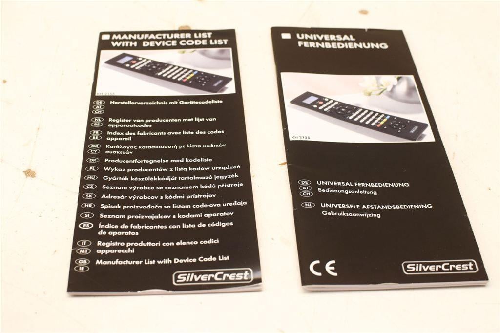 SilverCrest Universele afstandsbediening 50531, Ophalen of Verzenden, Gebruikt