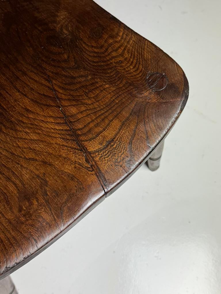 Windsor stoelen Engels antiek 4x, Huis en Inrichting, Stoelen, Ophalen of Verzenden, Zo goed als nieuw, Bruin, Vier