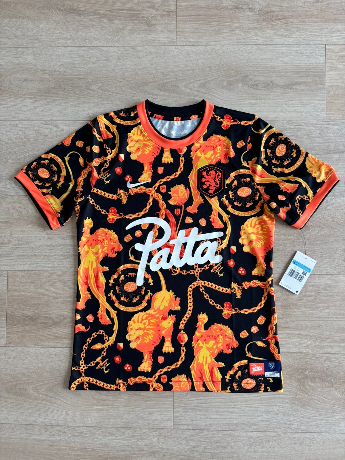 Patta x Nike x KNVB T-Shirt | Maat M, Sport en Fitness, Maat M, Ophalen of Verzenden, Nieuw, Shirt