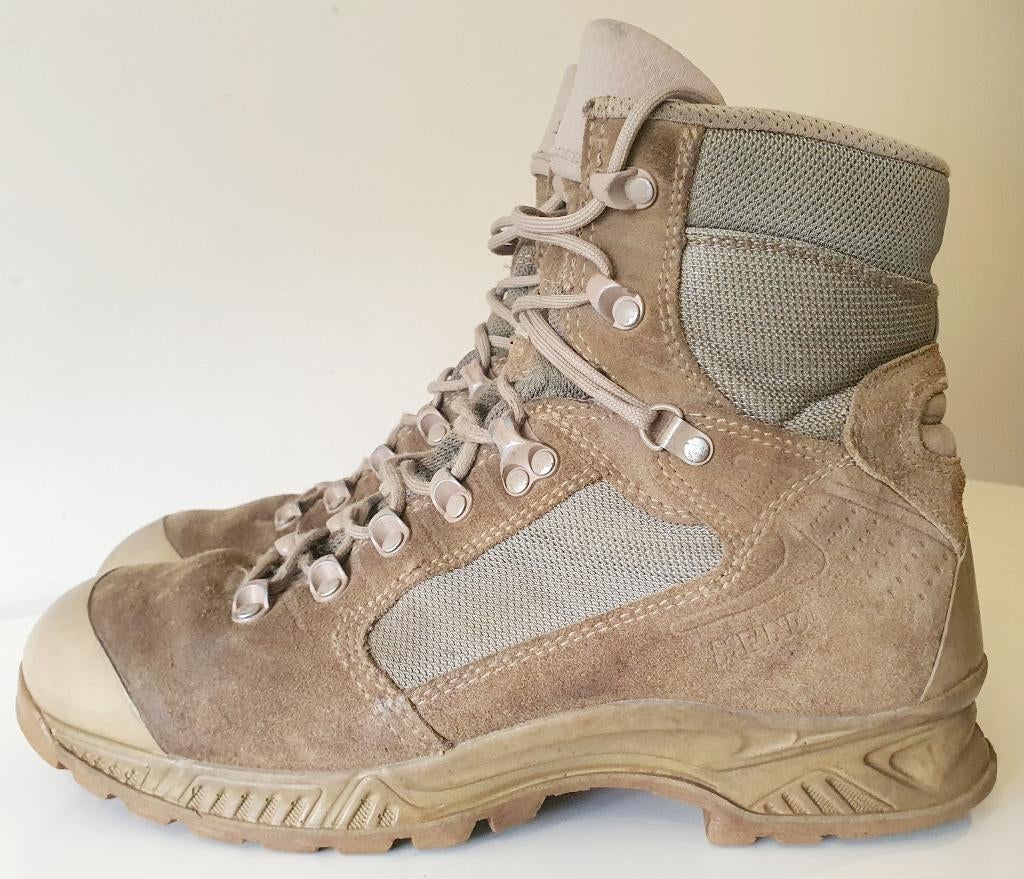 TOP! KL Meindl Desert Defence Boots Wandelschoenen Mt 8 = 42, Verzenden, Landmacht, Nederland, Kleding of Schoenen