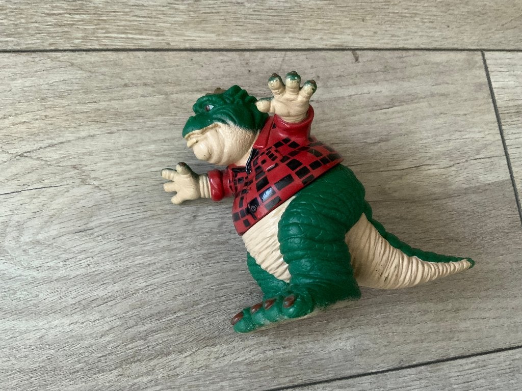 90's Series Dinosaurs - Jim Henson - Earl Sinclair figuurtje, Verzamelen, Poppetjes en Figuurtjes, Ophalen of Verzenden, Zo goed als nieuw