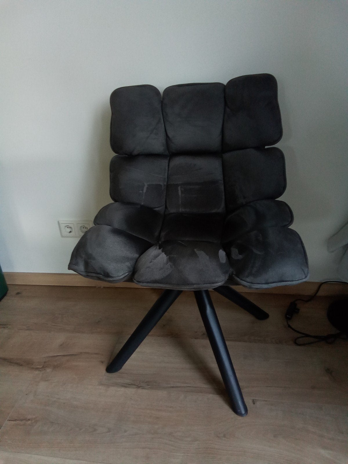 4 Goossens eetkamerstoelen (set), Gebruikt, Ophalen of Verzenden, Stof, Vier