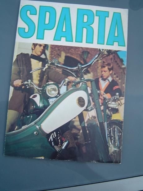Sparta Spartamatic Sport Tour 1968 bromfiets verkoop folder, Ophalen of Verzenden