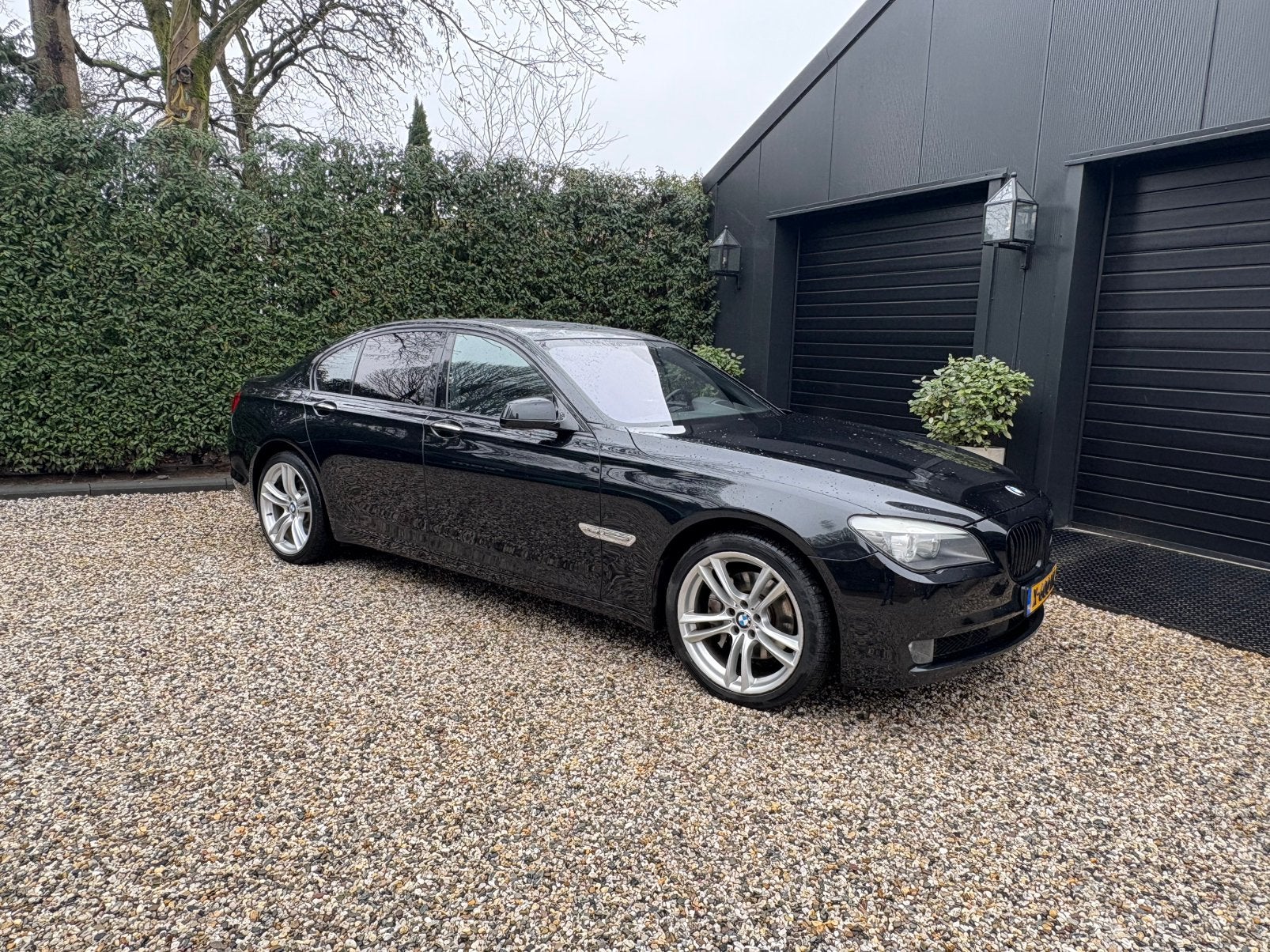 BMW 7-Serie 3.0 740D Xdrive AUT 2011 Zwart, Auto's, BMW, Automaat, 2993 cc, Zwart, Bedrijf
