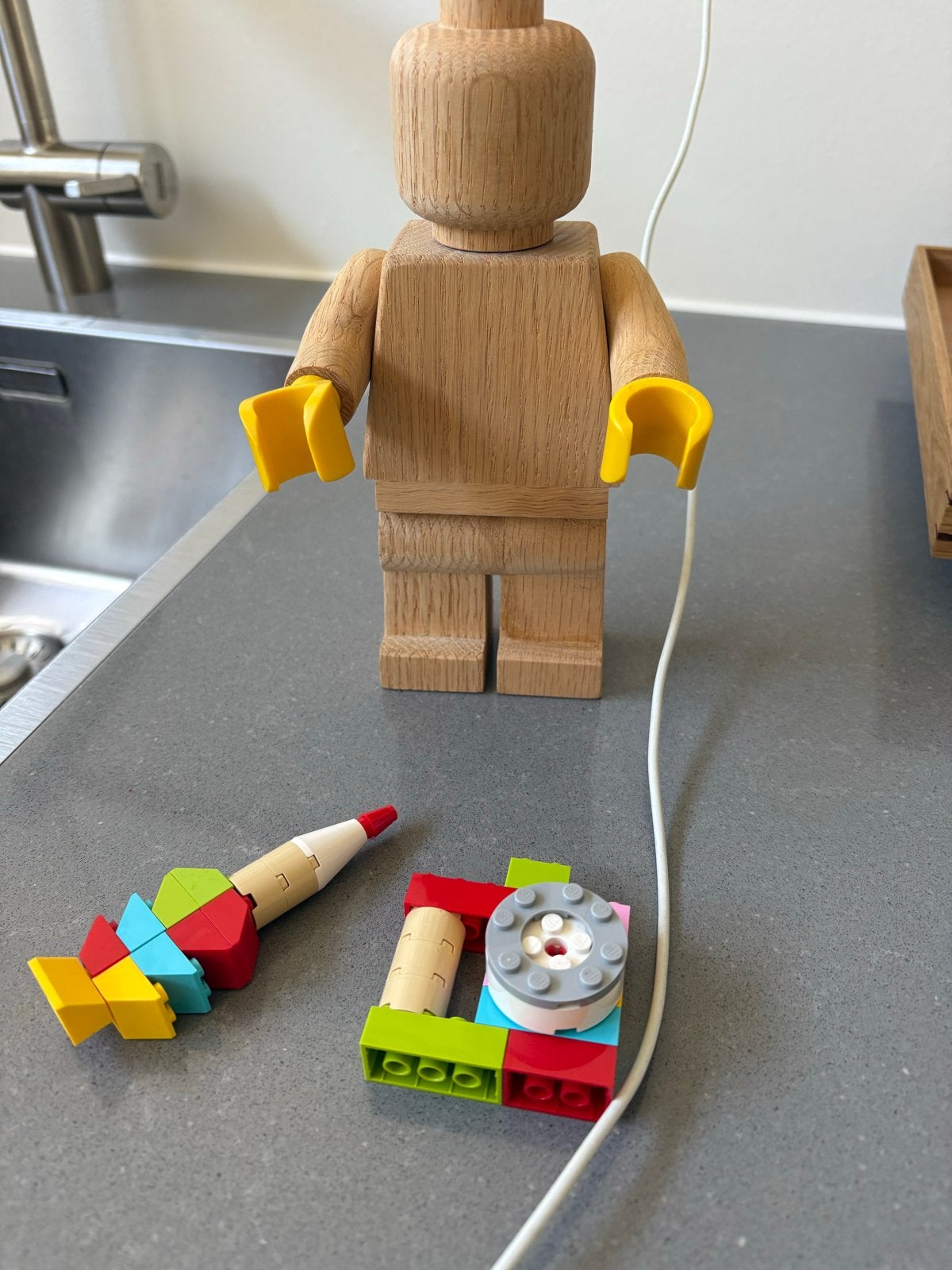LEGO Originals Houten Minifiguur - FSC 100% Hout, Ophalen of Verzenden, Gebruikt, Overige merken