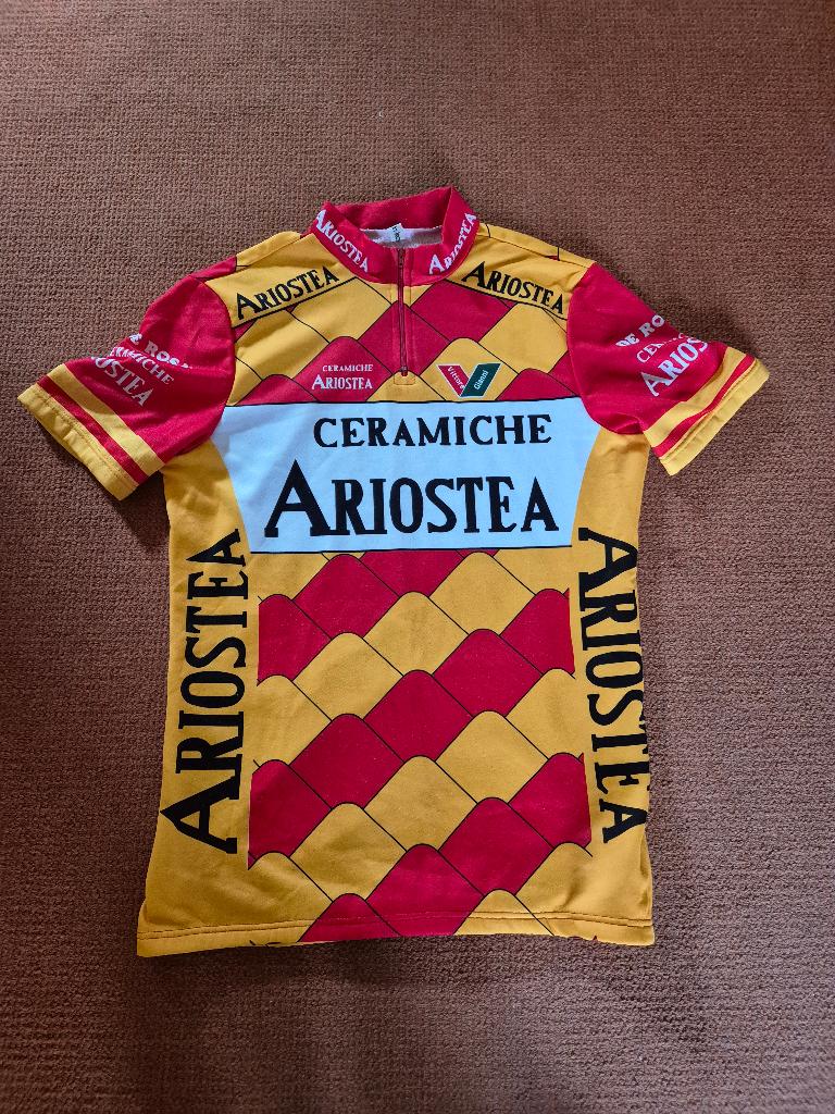 wielershirt wielerploeg Ariostea, Fietsen en Brommers, Ophalen of Verzenden, Gebruikt, Bovenkleding