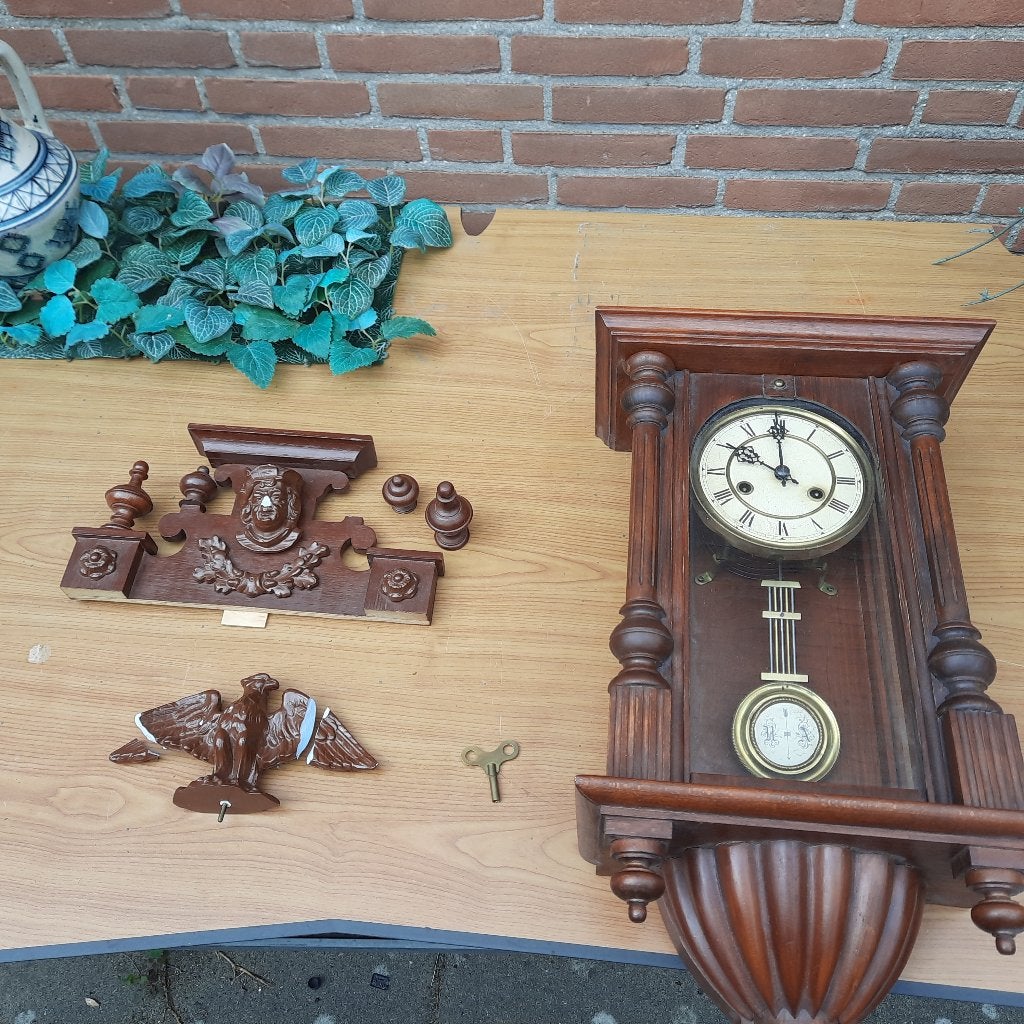 wandklok defekt, Antiek en Kunst, Ophalen of Verzenden