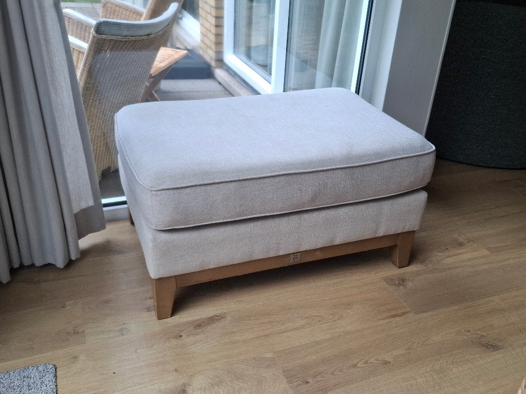 Riviera Maison hocker, Ophalen, Hout, 75 tot 100 cm, Zo goed als nieuw