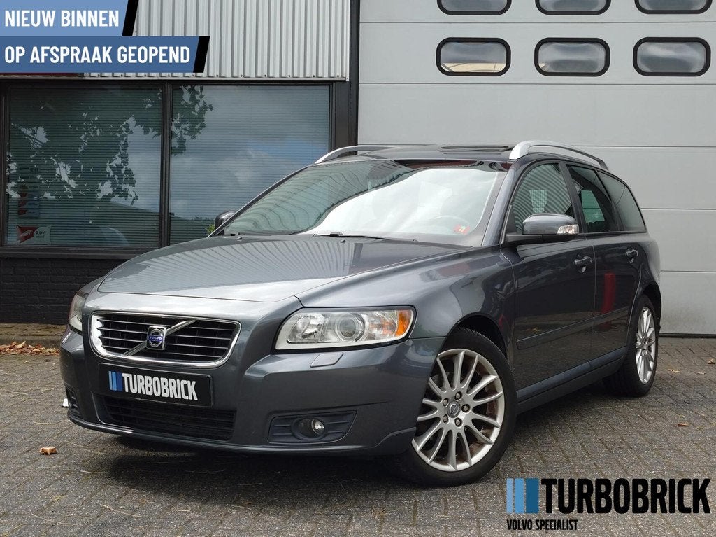 Volvo V50 2.0 Edition II | Leder | Climate | Cruise | gl. Sc, Auto's, Volvo, Bedrijf, Te koop, V50, ABS, Airbags, Airconditioning