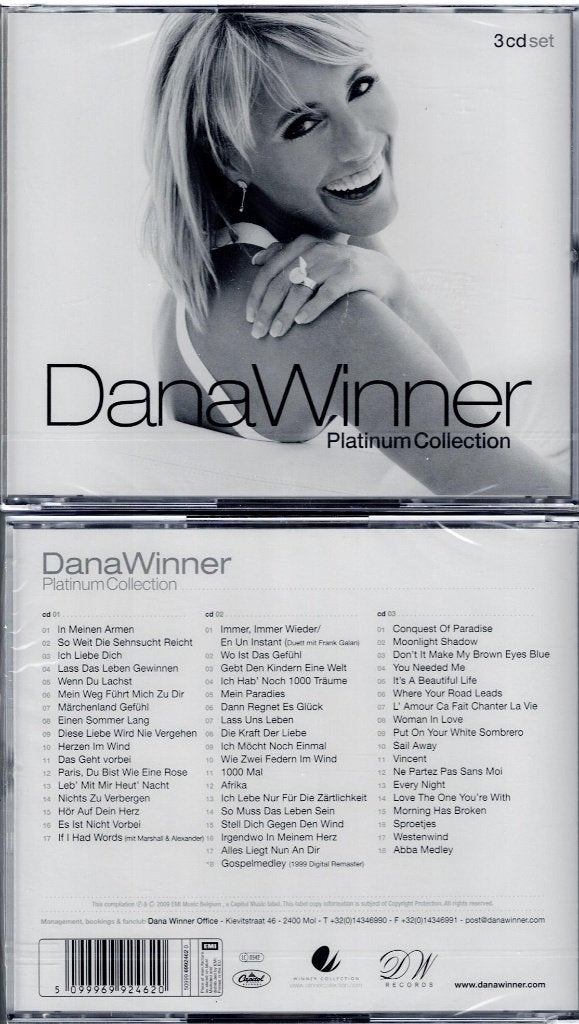 Dana Winner Platium Collectie Duits/Engels, Ophalen of Verzenden, Zo goed als nieuw, Pop