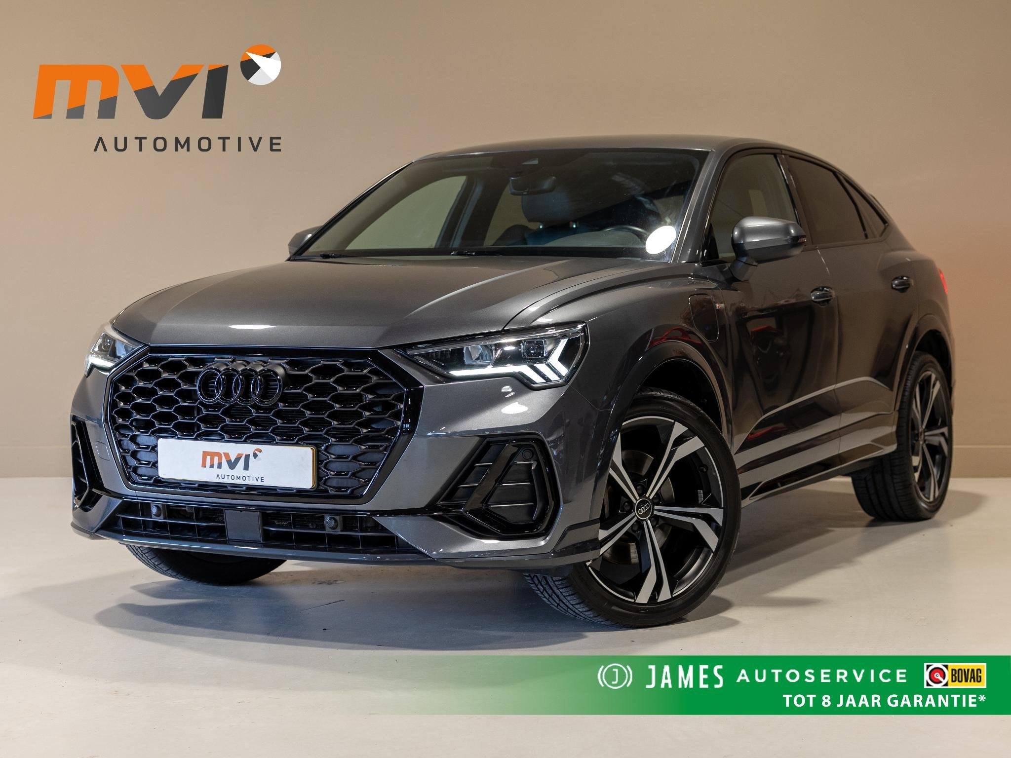 Audi Q3 Sportback 45 TFSI e 2x S-Line Edition / 245pk / Lede, Auto's, Gebruikt, Met garantie (alle), Hybride Elektrisch/Benzine